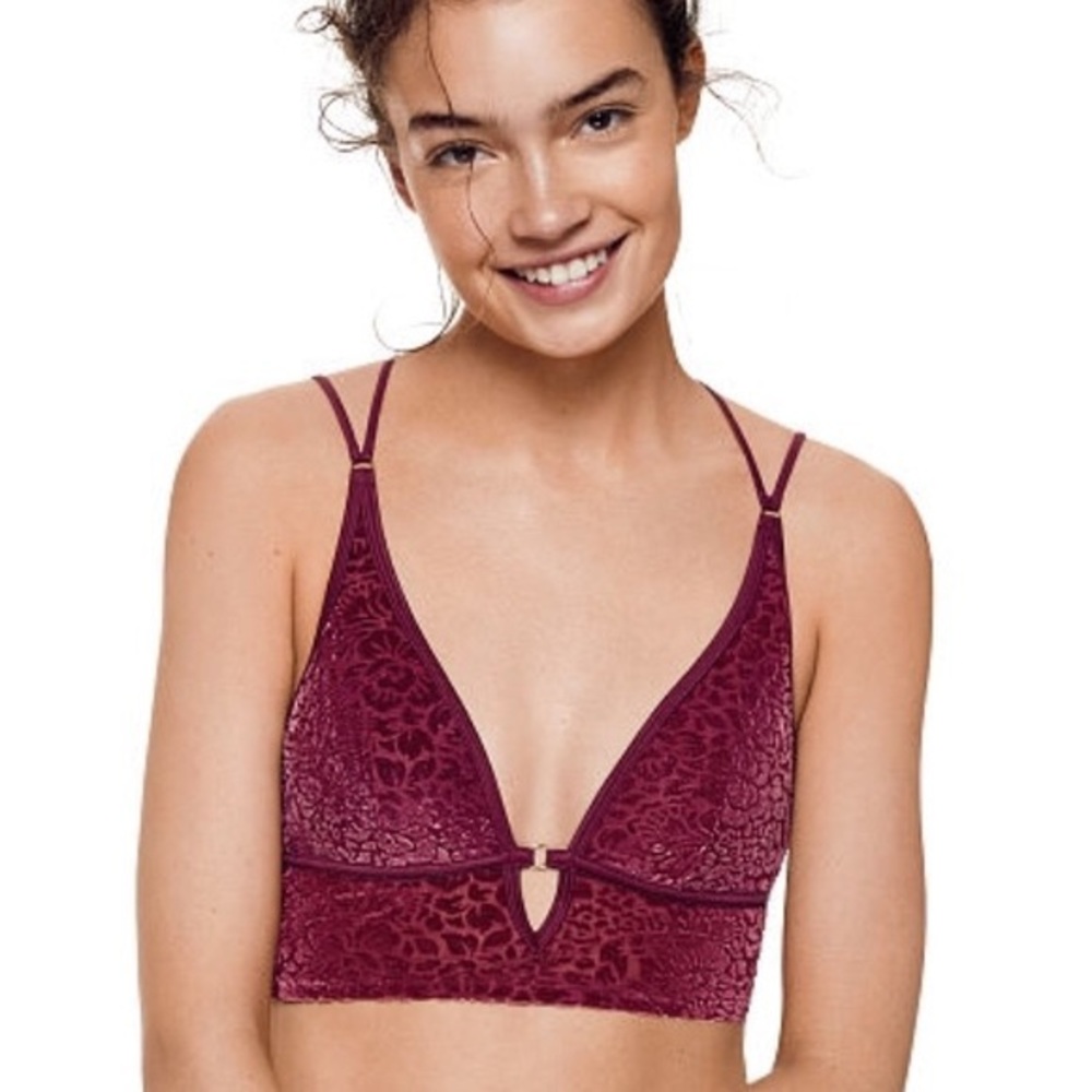 VS PINK Velvet bralette